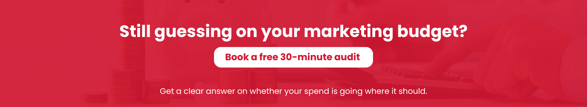 Still guessing on your marketing budget? Book a free 30-minute audit with Gyaata and get a clear answer on whether your spend is going where it should.